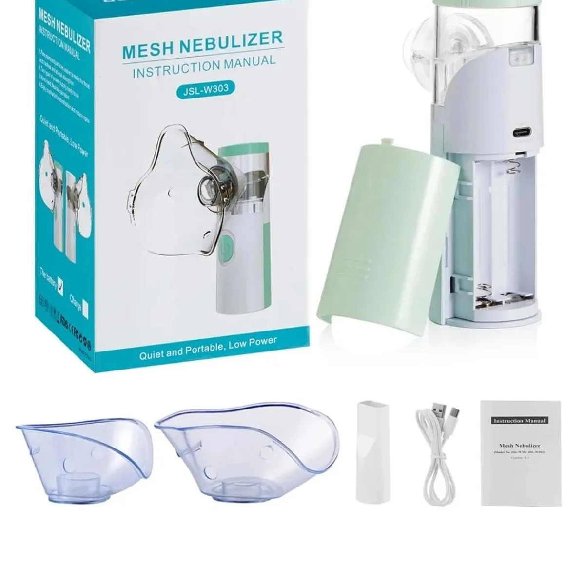 Portable Mesh Nebulizer JSL-W303 | Kids & Adults